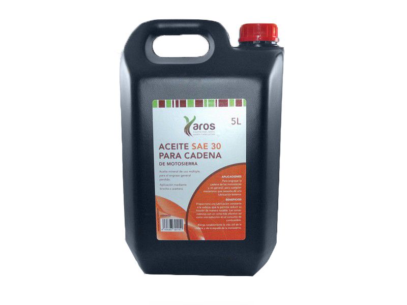 ACEITE PARA CADENA DE MOTOSIERRA SAE-30 5L